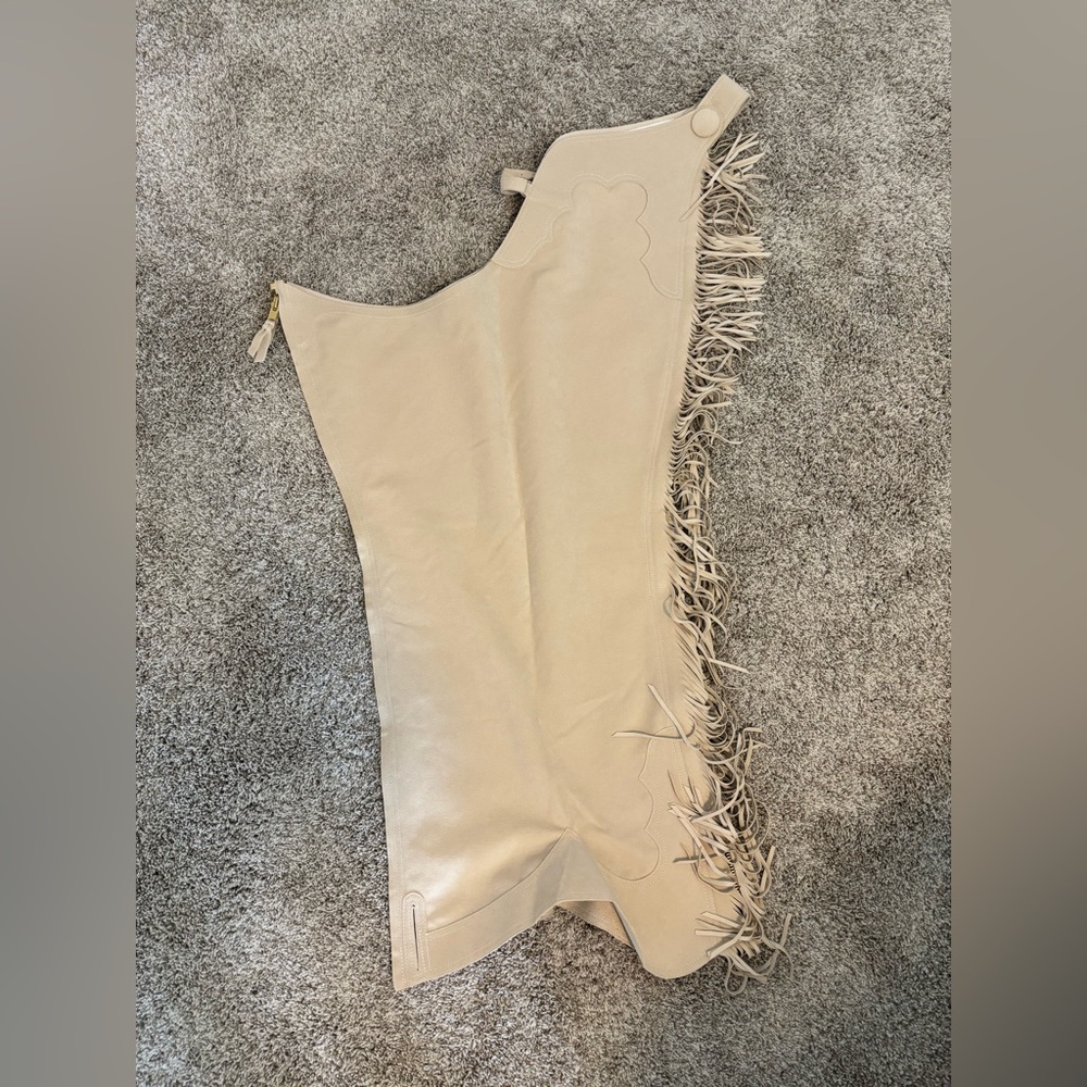 Hobby Horse Ultrasuede Sand Women’s Chaps - Picture 3 of 7